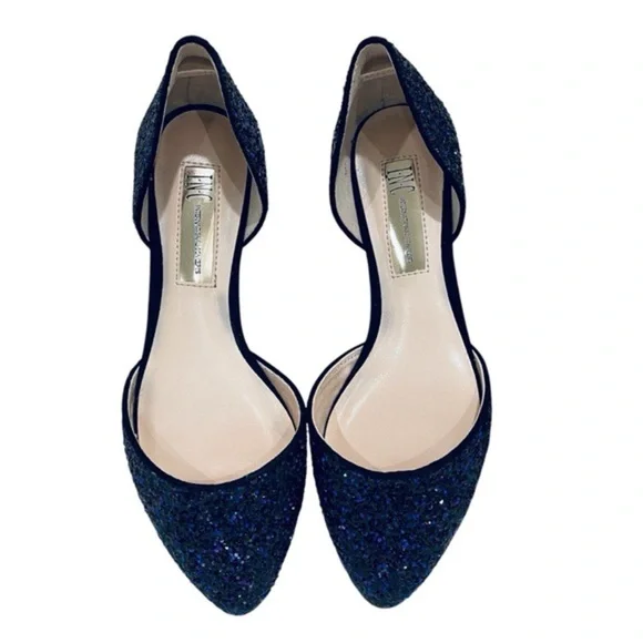 NWT INC Glitter Flats - Picture 1 of 2